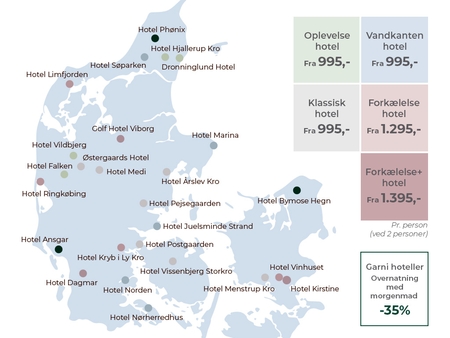 Danske Hoteller A/S hotelophold