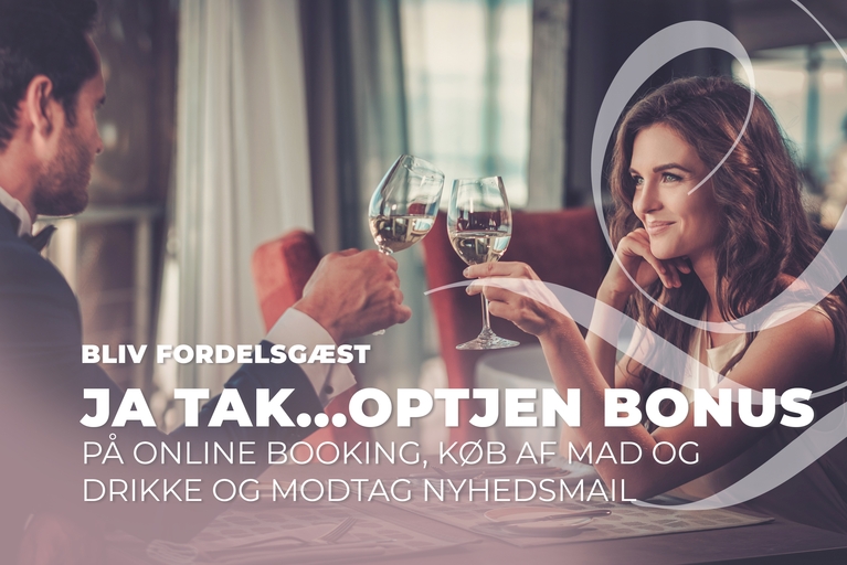 Bliv fordelsgæst hos Danske Hoteller A/S og optjen bonus
